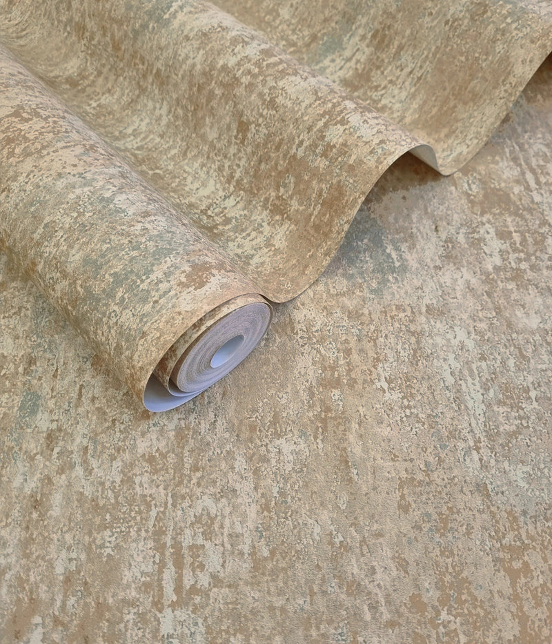 36336 Austin Rust/Beige Wallpaper by Holden Decor