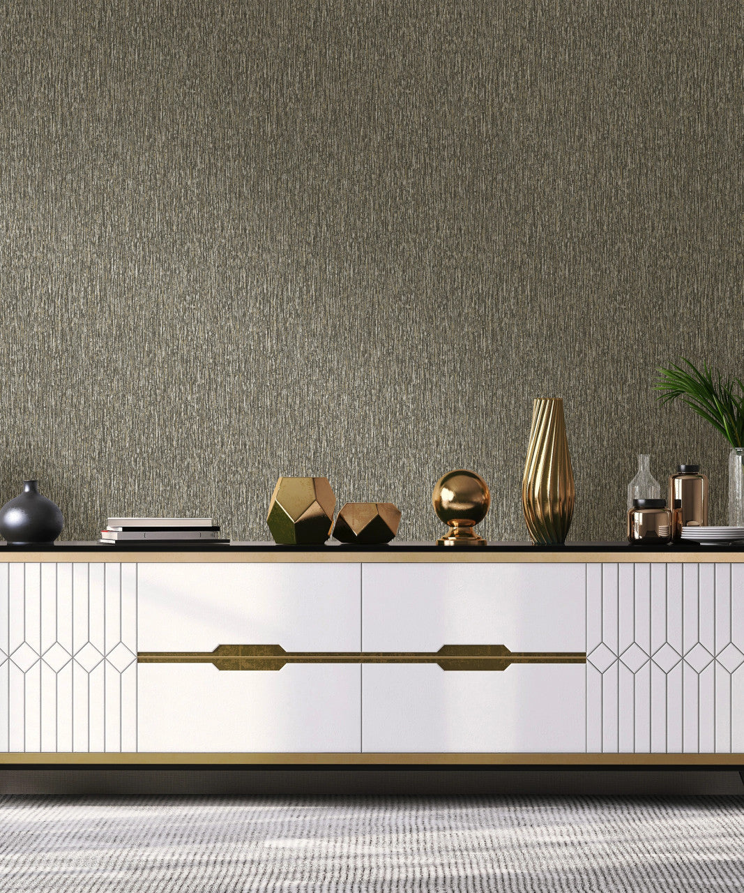 36385 Merino Charcoal Wallpaper by Holden Decor