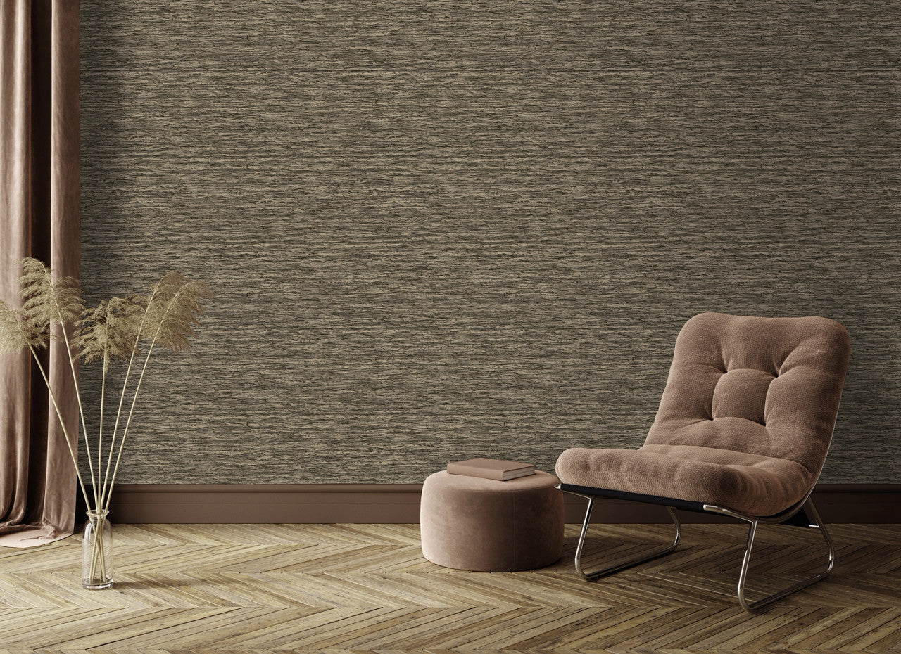 36394 Ondulato Texture Charcoal Opus Wallpaper by Holden Decor