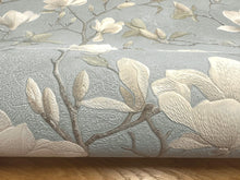 36404 Petalina Blue Opus Wallpaper by Holden Decor