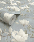 36404 Petalina Blue Opus Wallpaper by Holden Decor
