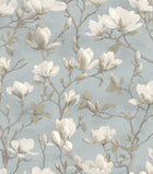 36404 Petalina Blue Opus Wallpaper by Holden Decor