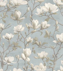 36404 Petalina Blue Opus Wallpaper by Holden Decor