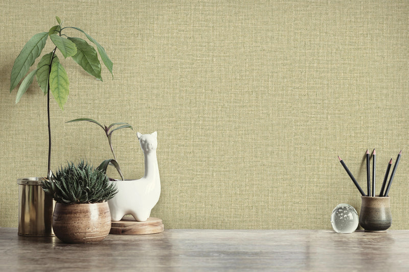36410 Tessuto Plain Sage Opus Wallpaper By Holden Decor