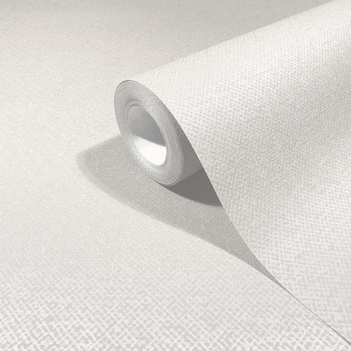 Criss Cross Texture White Craft Wallpaper by Galerie | 36601
