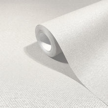 Criss Cross Texture White Craft Wallpaper by Galerie | 36601