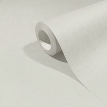 Silk Plain White Craft Wallpaper by Galerie | 36607