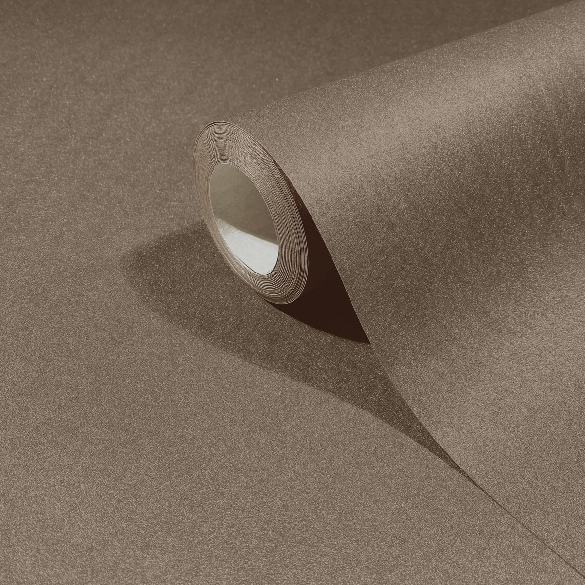 Silk Plain Bronze Brown Craft Wallpaper by Galerie | 36610