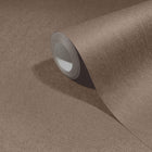 Silk Plain Bronze Brown Craft Wallpaper by Galerie | 36611