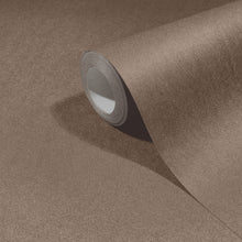 Silk Plain Bronze Brown Craft Wallpaper by Galerie | 36611