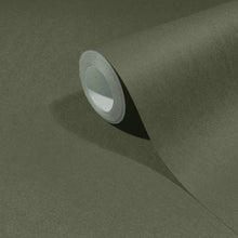 Silk Plain Green Craft Wallpaper by Galerie | 36614