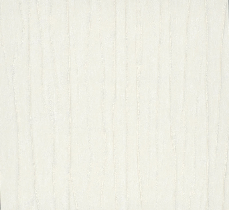 Folded Drape White Craft Wallpaper by Galerie | 36622