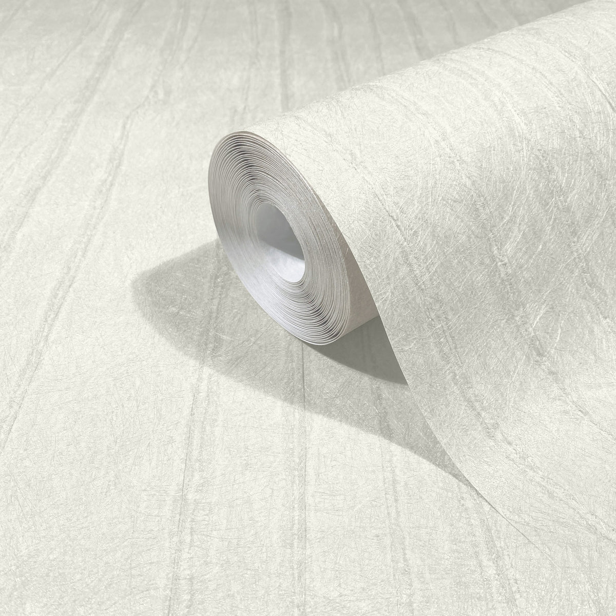 Folded Drape White Craft Wallpaper by Galerie | 36622