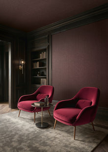 Folded Drape Red Craft Wallpaper by Galerie | 36624