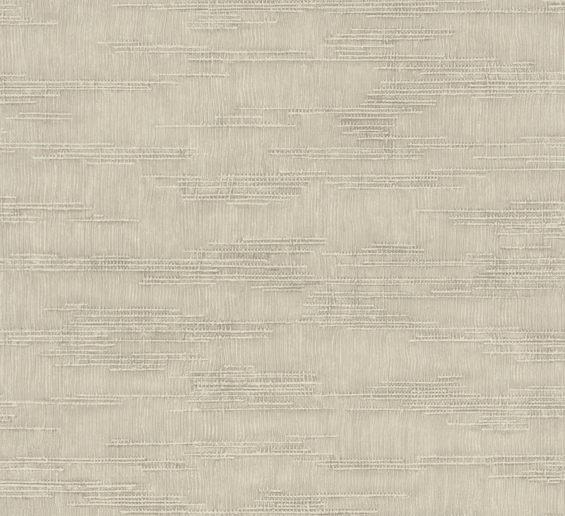 Woven Line Beige Craft Wallpaper by Galerie | 36631