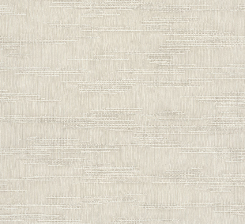 Woven Line Beige Craft Wallpaper by Galerie | 36632