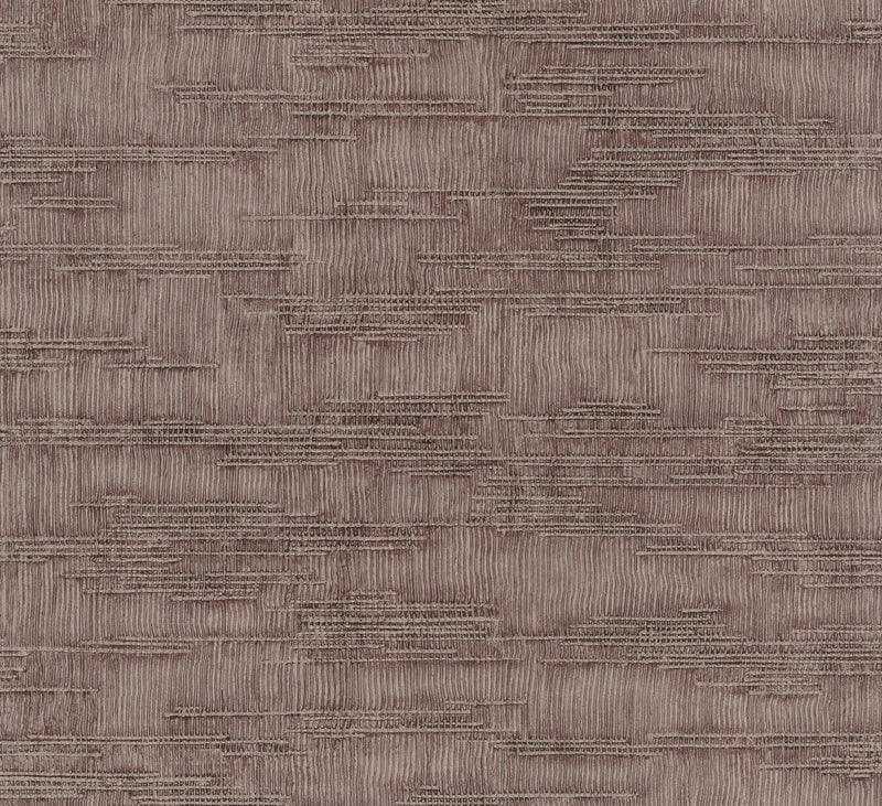 Woven Line Red Craft Wallpaper by Galerie | 36634