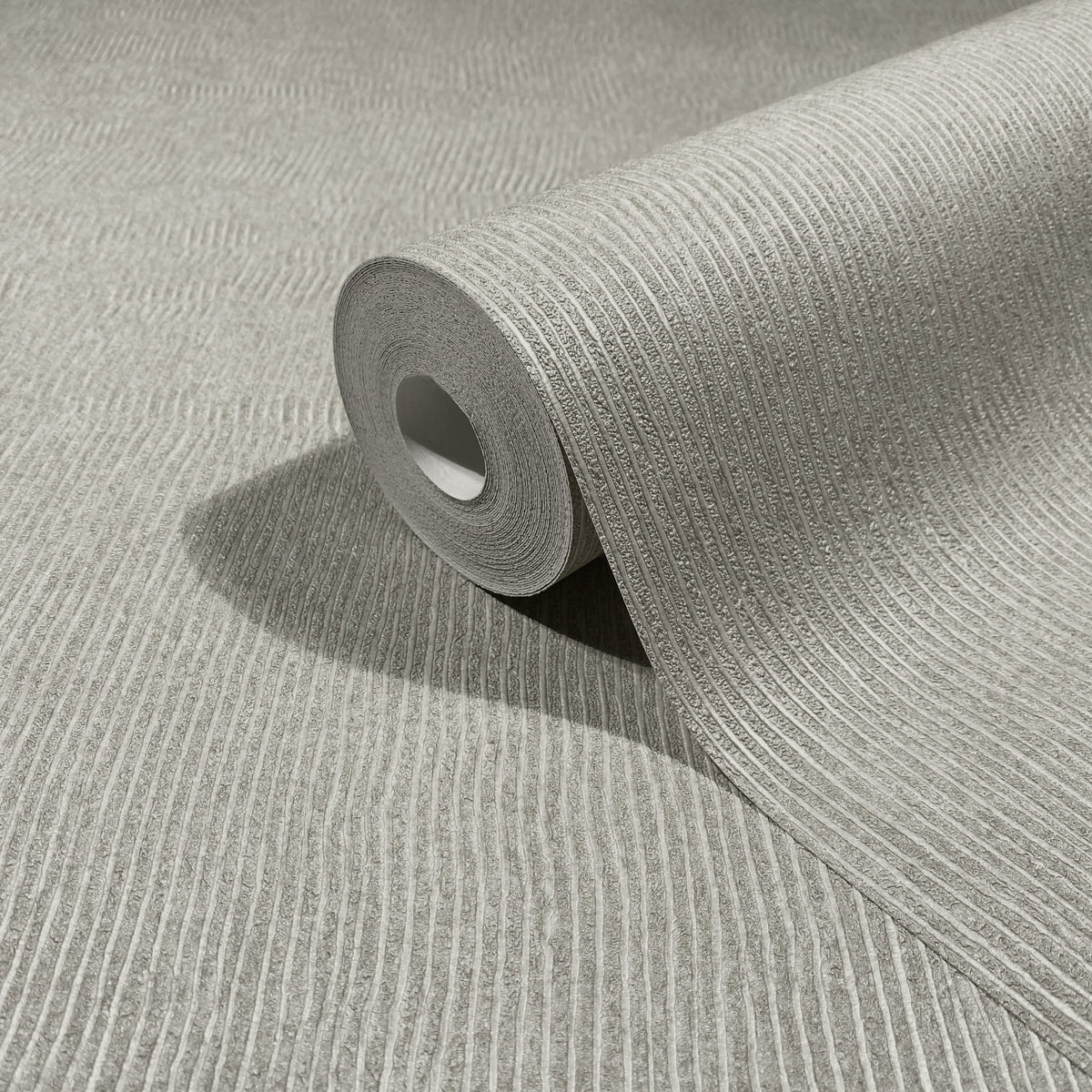 Vertical Line Beige Craft Wallpaper by Galerie | 36636