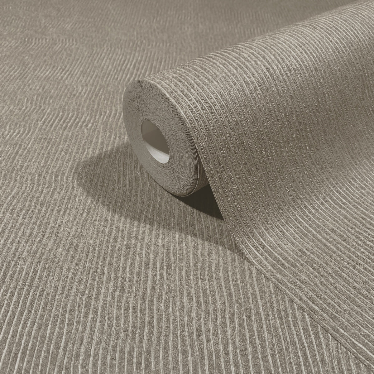 Vertical Line Beige Craft Wallpaper by Galerie | 36638