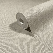 Vertical Line Beige Craft Wallpaper by Galerie | 36639