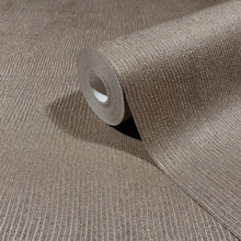 Vertical Line Rose Gold Craft Wallpaper by Galerie | 36642
