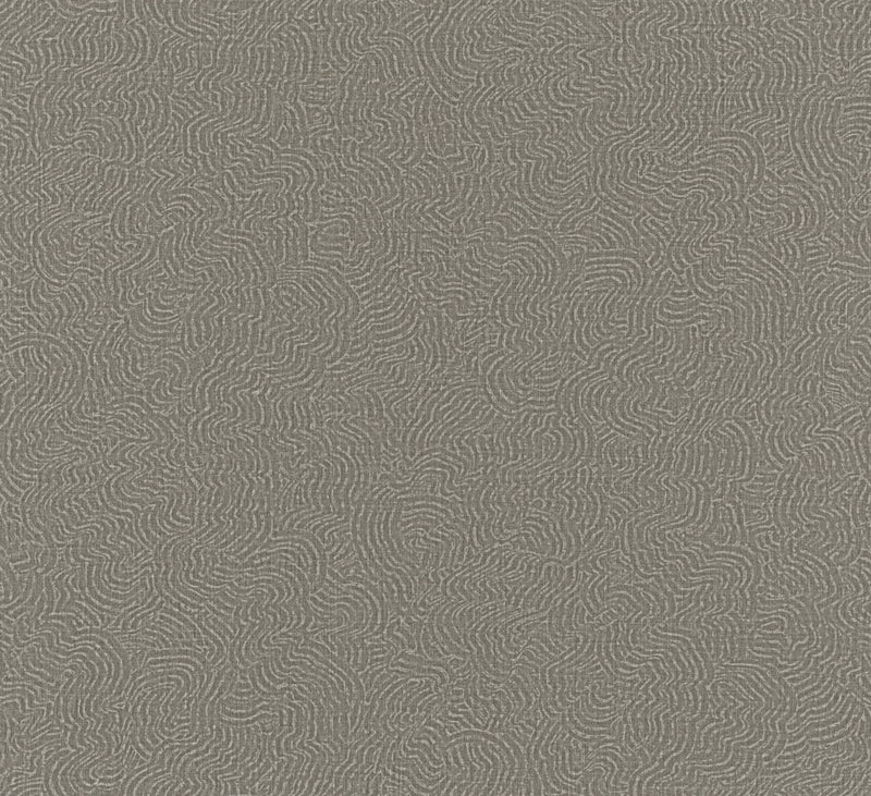 Zen Garden Silver Grey Craft Wallpaper by Galerie | 36644