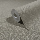 Zen Garden Silver Grey Craft Wallpaper by Galerie | 36644