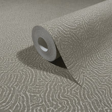 Zen Garden Silver Grey Craft Wallpaper by Galerie | 36644