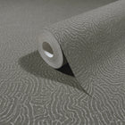 Zen Garden Silver Grey Craft Wallpaper by Galerie | 36645