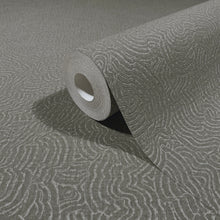 Zen Garden Silver Grey Craft Wallpaper by Galerie | 36645