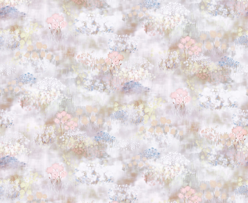 Wildflower Meadow Pink Craft Mural by Galerie | 36651