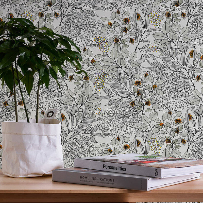 375343 Floral Geo Nordic Wallpaper by A S Creation