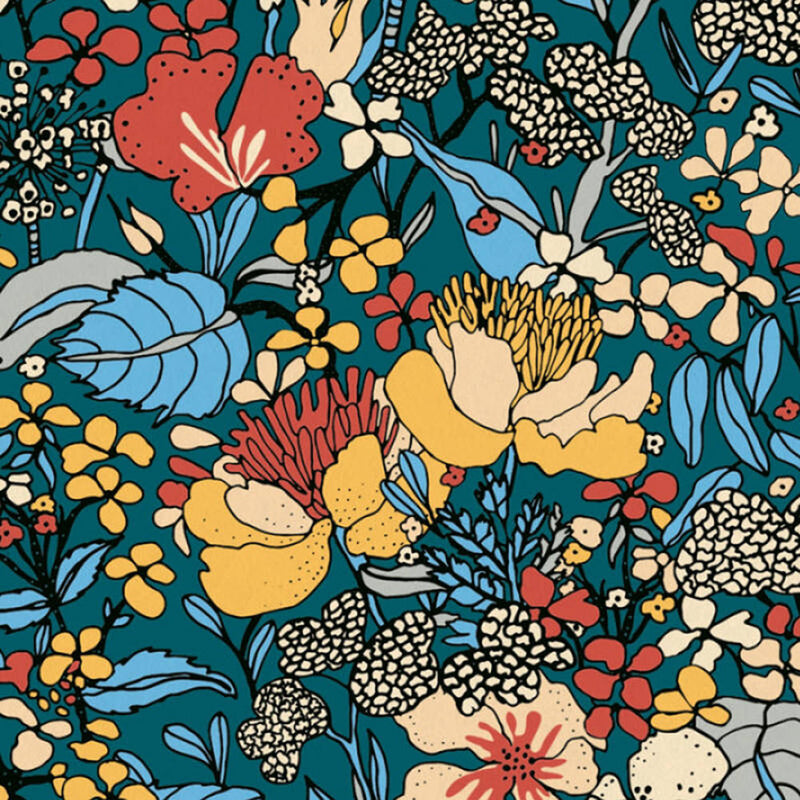 37756-4 Floral Floral Impressions by Architect Paper Wallpaper by A S Creation