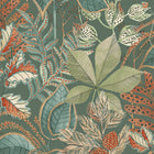 3781 Eden Leaf Green Wallpaper by Belgravia