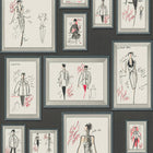37846-1 Sketch Karl Lagerfeld Wallpaper by A S Creation