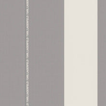 37848-5 Ribbon Stripe Karl Lagerfeld Wallpaper by A S Creation