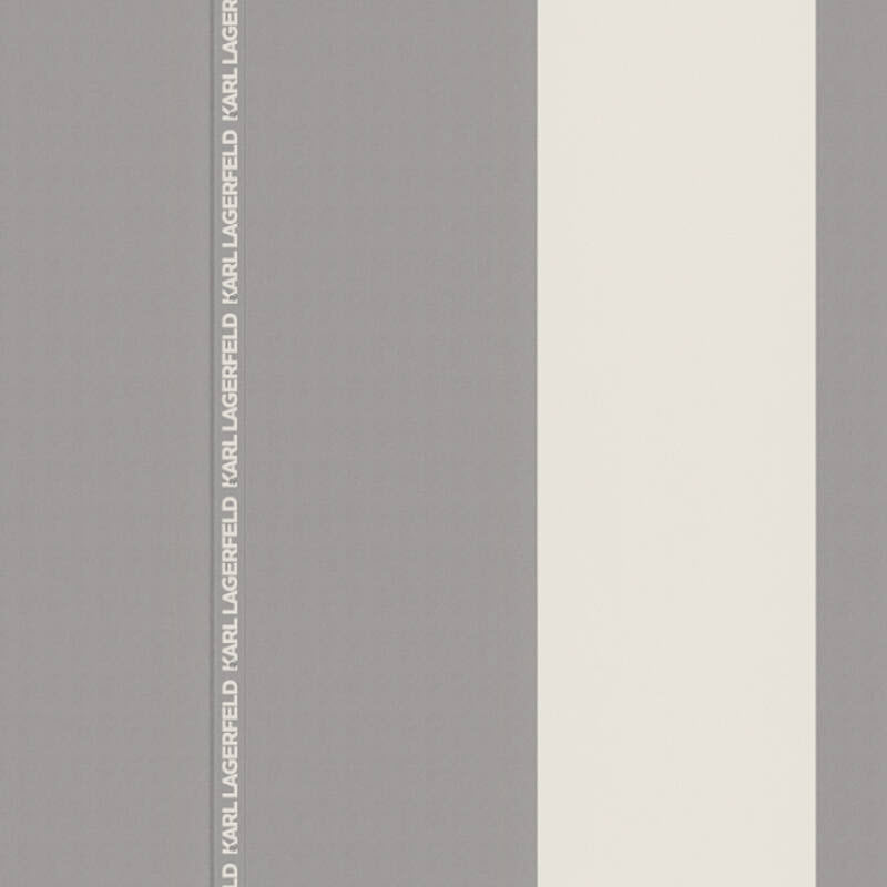 37848-5 Ribbon Stripe Karl Lagerfeld Wallpaper by A S Creation