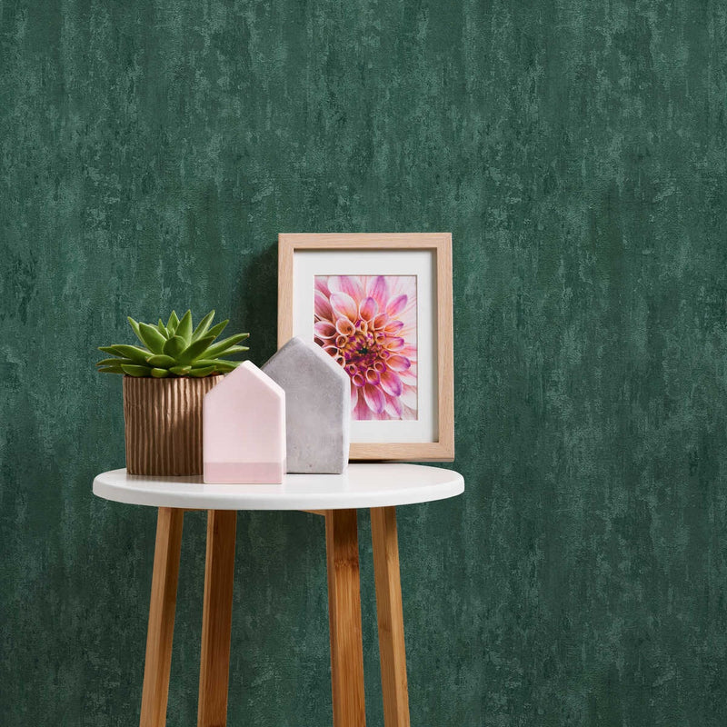 38044-4 Loft Industrial Green Texture Wallpaper By A S Creation