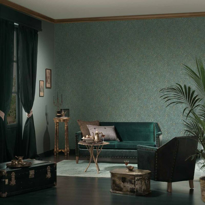 38094-2 Baroque Mata Hari - Living Walls Wallpaper by A S Creation