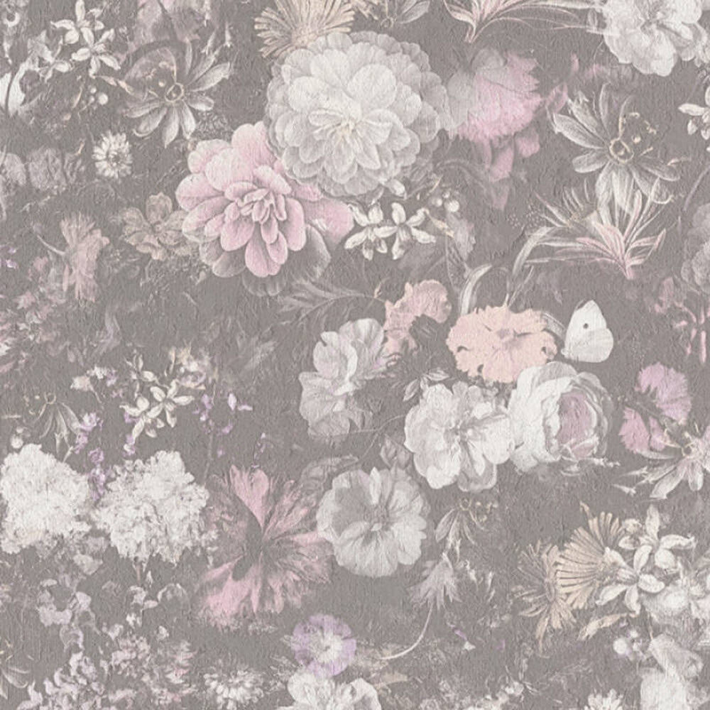 38095-4 Floral Mata Hari - Living Walls Wallpaper by A S Creation