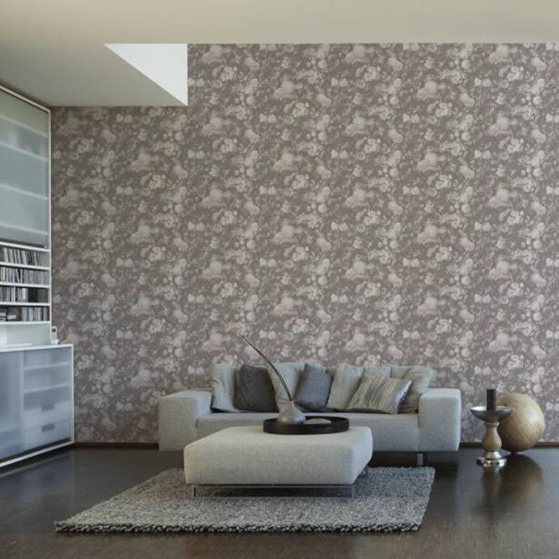 38095-4 Floral Mata Hari - Living Walls Wallpaper by A S Creation