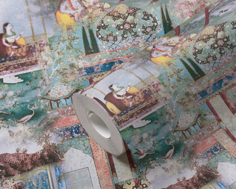 381743 Dream Flowery Wallpaper by A S Creation