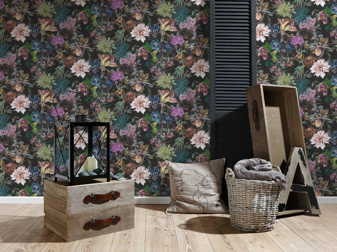 381757 Dream Flowery Wallpaper by A S Creation