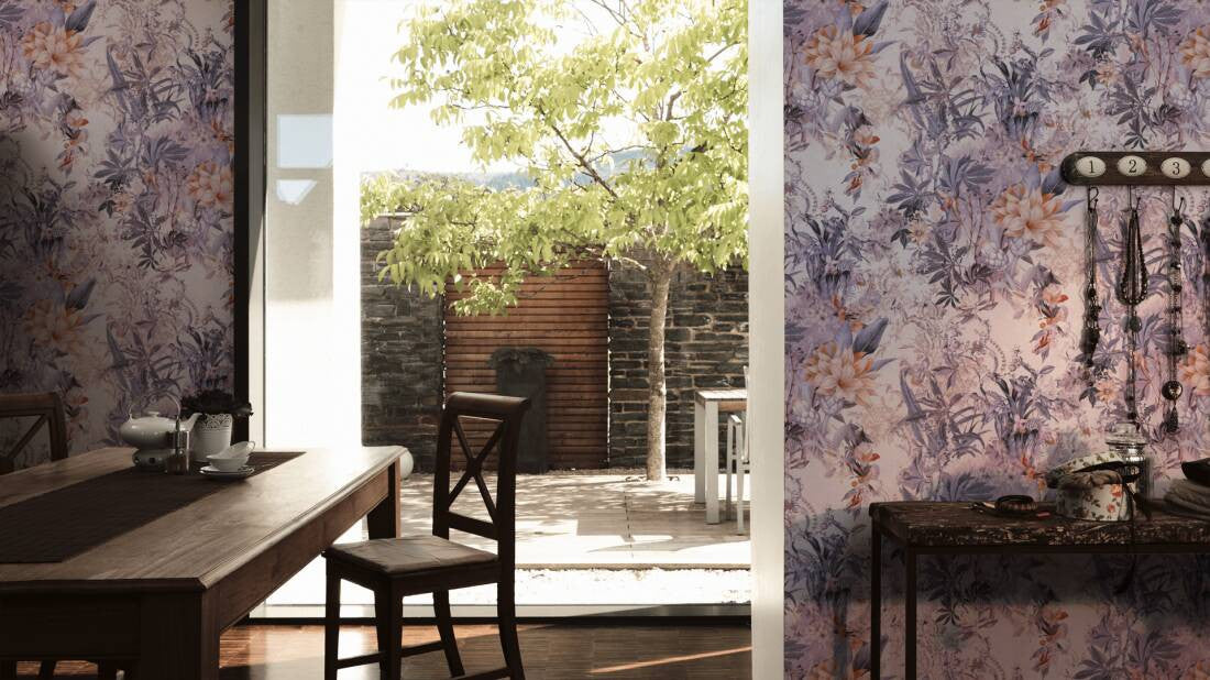381772 Dream Flowery Wallpaper by A S Creation