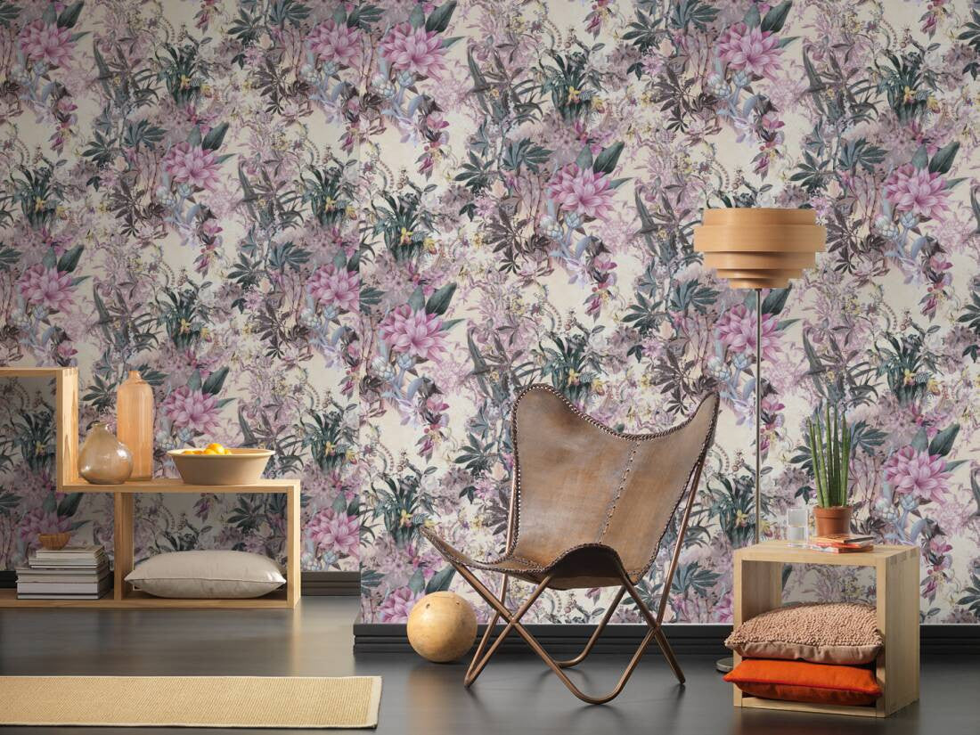 381774 Dream Flowery Wallpaper by A S Creation