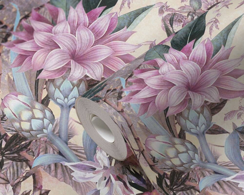 381774 Dream Flowery Wallpaper by A S Creation