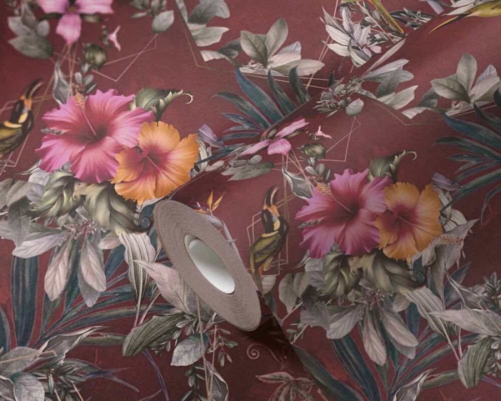 381785 Dream Flowery Wallpaper by A S Creation