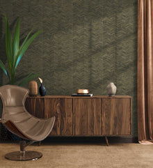38309-7 Geo Effect Beige Wallpaper by A S Creation