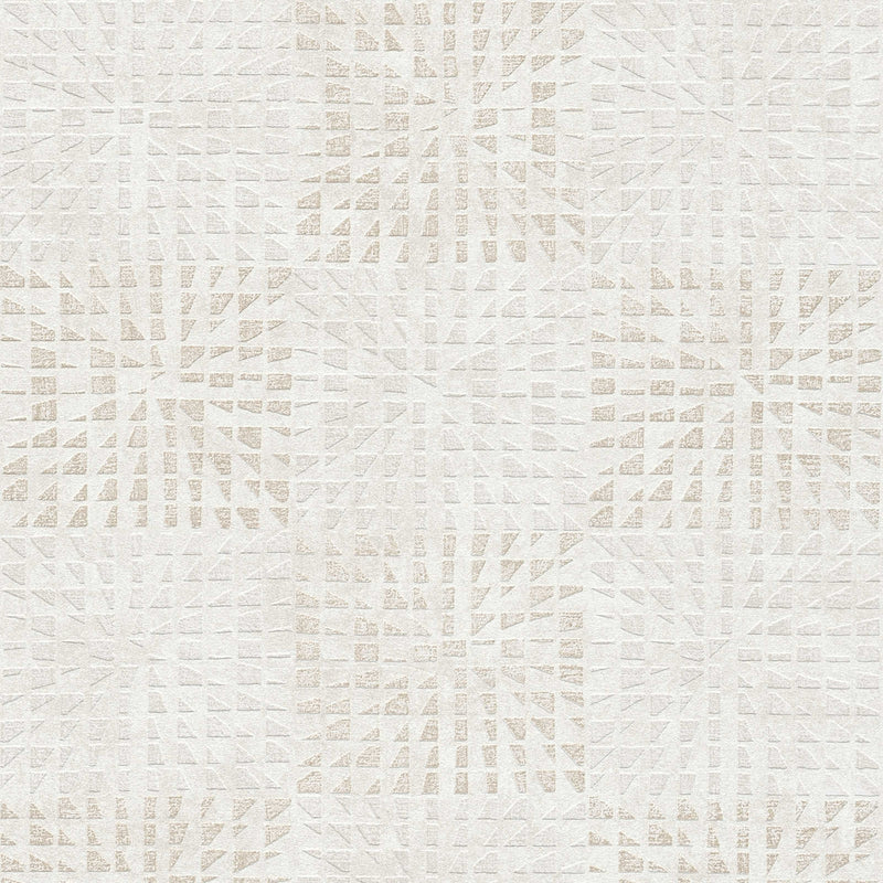 38352-1 Geo Effect Beige Wallpaper by A S Creation