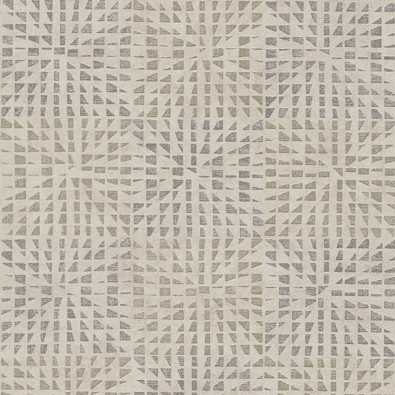 38352-3 Geo Effect Beige Wallpaper by A S Creation